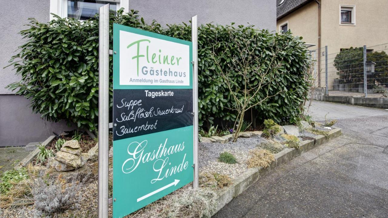 Fleiner Gaestehaus Exteriör bild